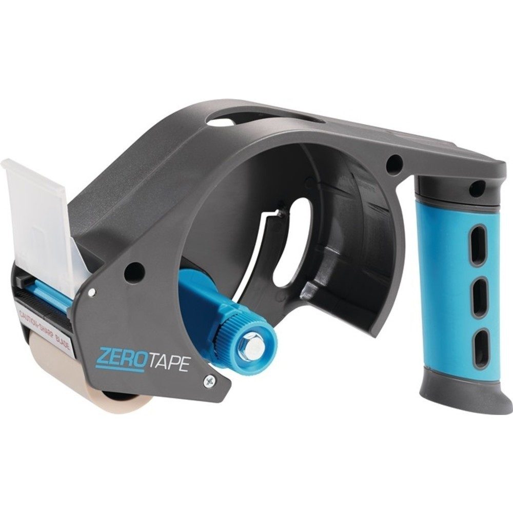 ZeroTape® Handabroller, für Rollen B 48 mm x L 160 m, leise abrollend, blau