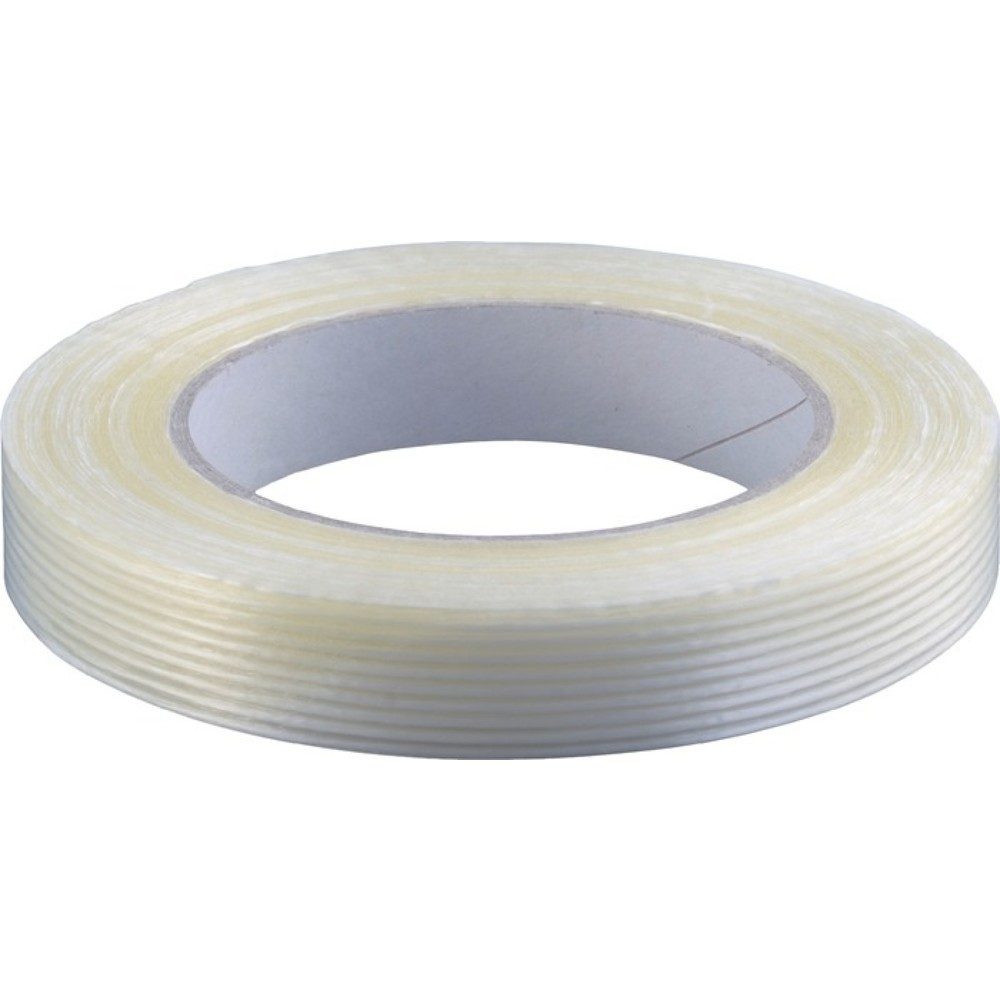 Filamentband, Länge 50 m Breite 19 mm, farblos, Rolle