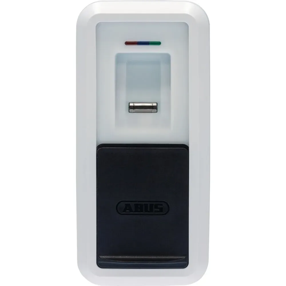 ABUS Fingerscanner CFS3100 W, weiss, Batterie, Anzahl möglicher Fingerscans 28 St.