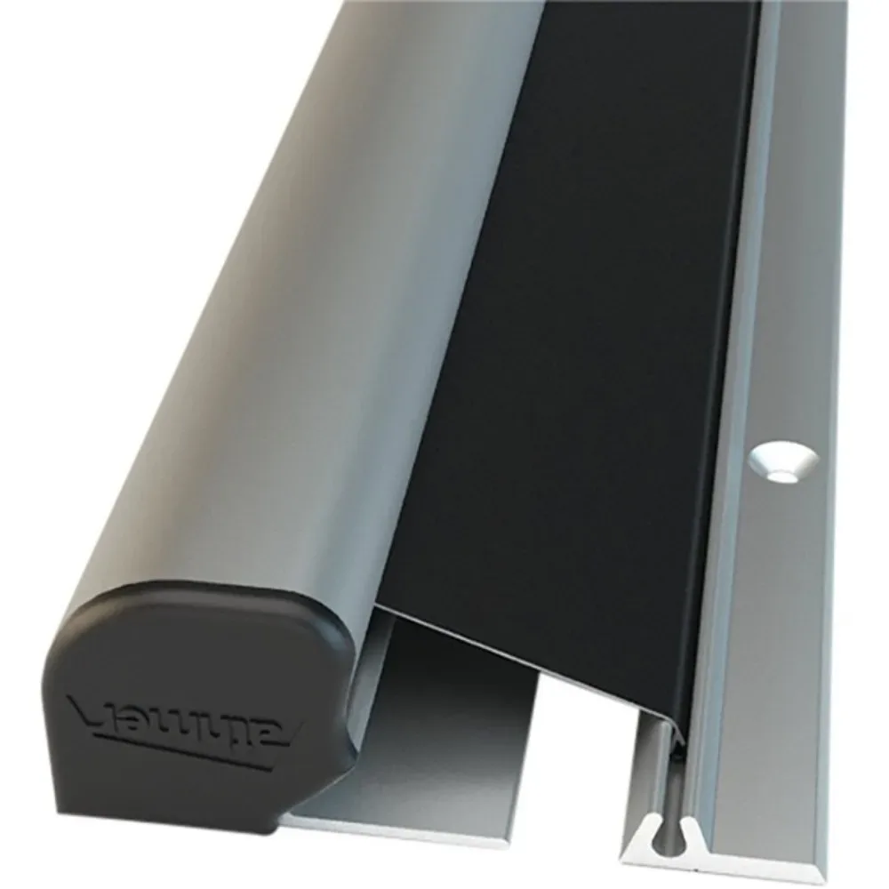 ATHMER Fingerschutz Rollo NR-26 w-proof Länge 1925 mm, alusilberfarbig eloxiert, Aussenanwendung