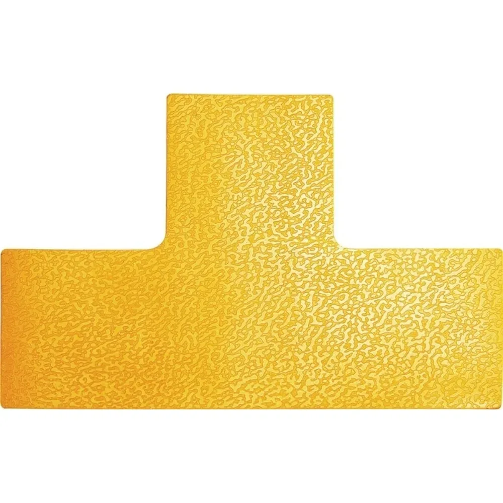 DURABLE Stellplatzmarkierung, selbstklebend signalgelb, Form T, Karton, 20 Stück