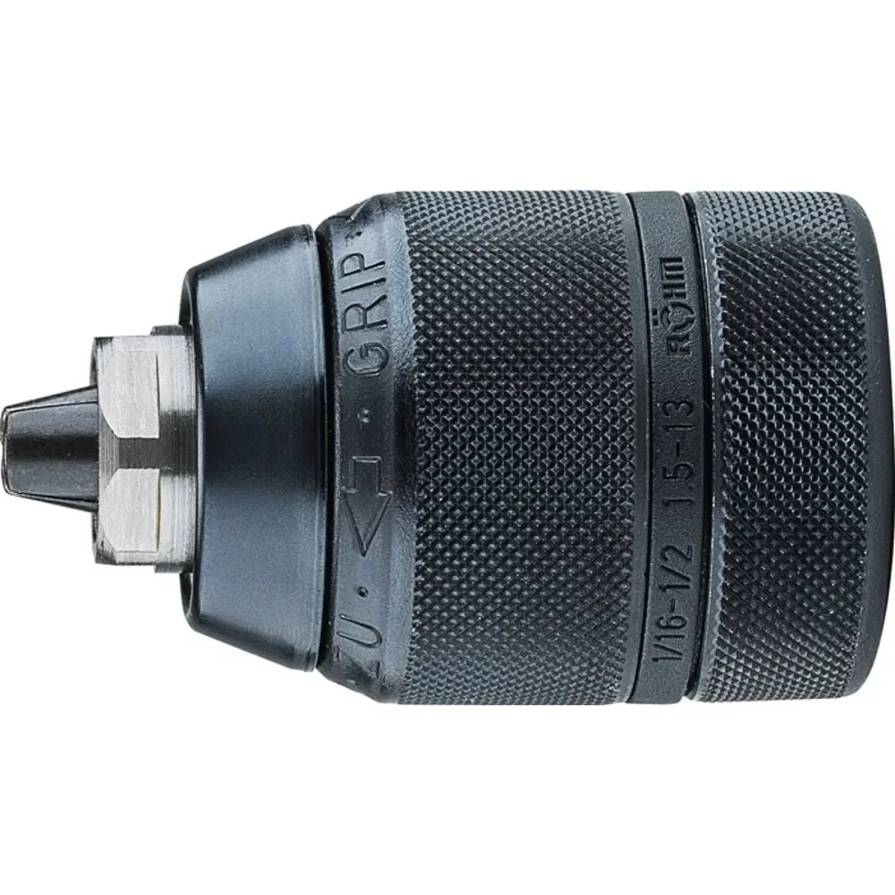 RÖHM Schnellspannbohrfutter, 1/2? 20 mm, Spann-Ø 1,5-13 mm, für Rechts- und Linkslauf Metall