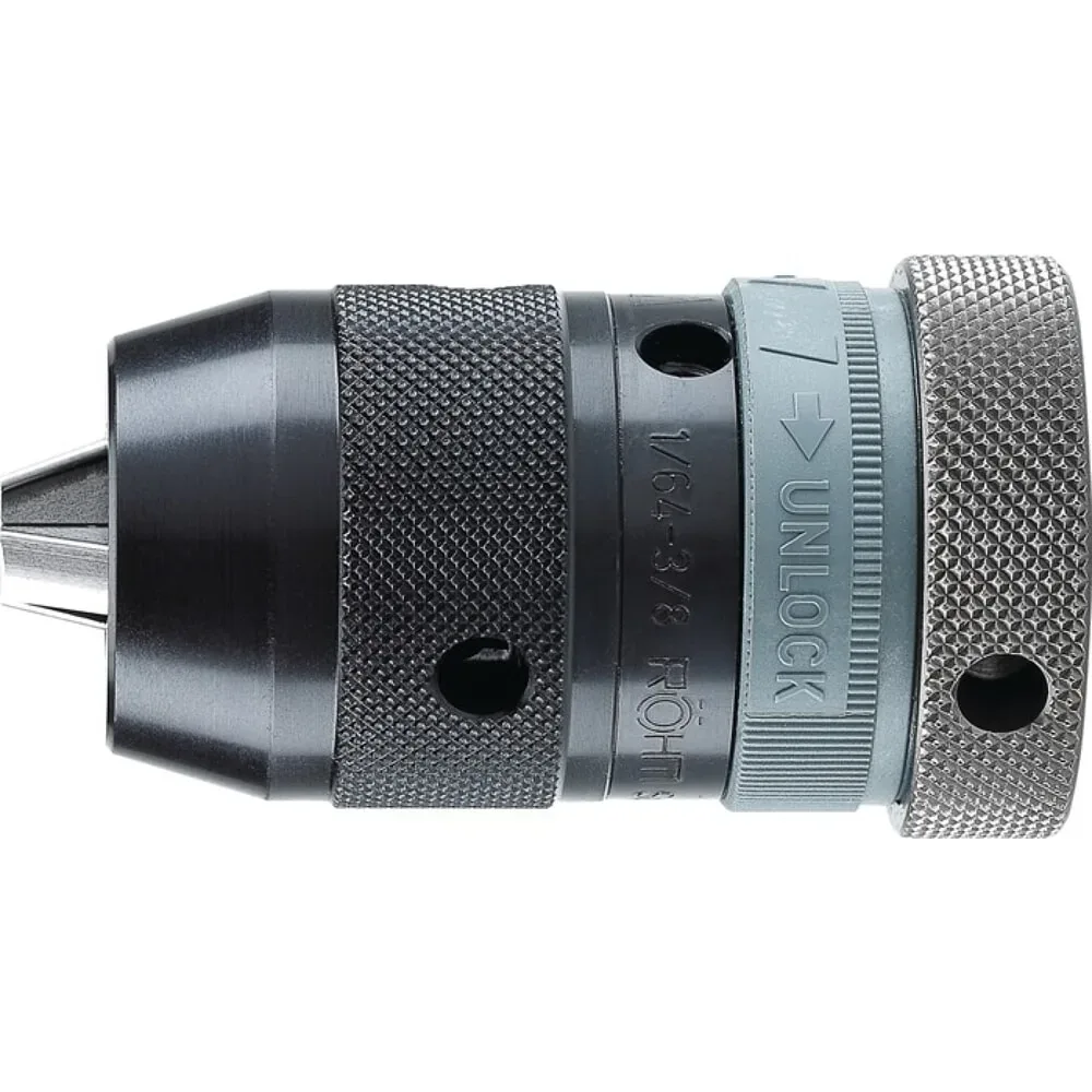 RÖHM Schnellspannbohrfutter Supra SK, 1/2? 20 mm, Spann-Ø 1-13 mm, für Rechts- und Linkslauf