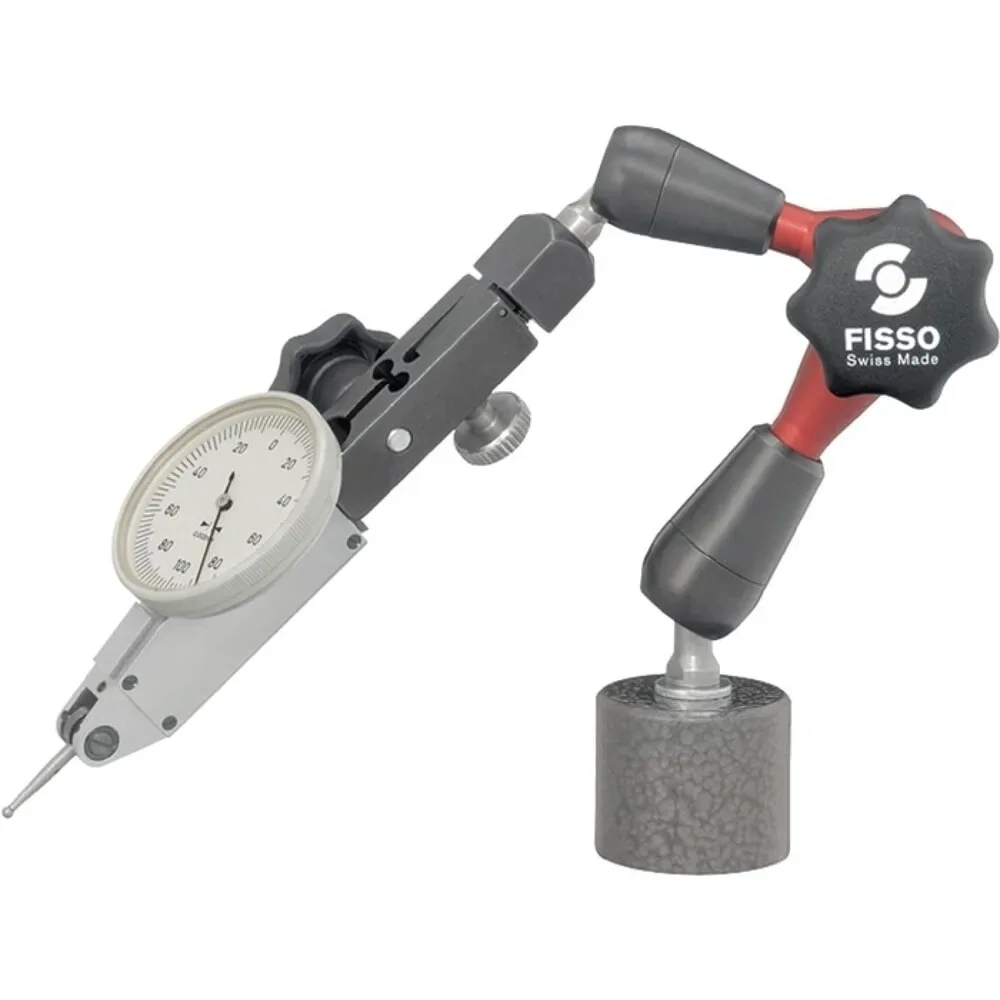 Magnetmessstativ STRATO-LINE R. 130mm Gesamt-H. 210mm Haftkraft