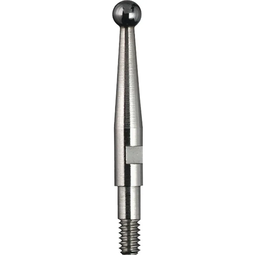 KÄFER Messeinsatz, M1,6 Hartmetall, Ø 2 mm Länge 34,7 mm Kugel, Fühlhebelmessgerät