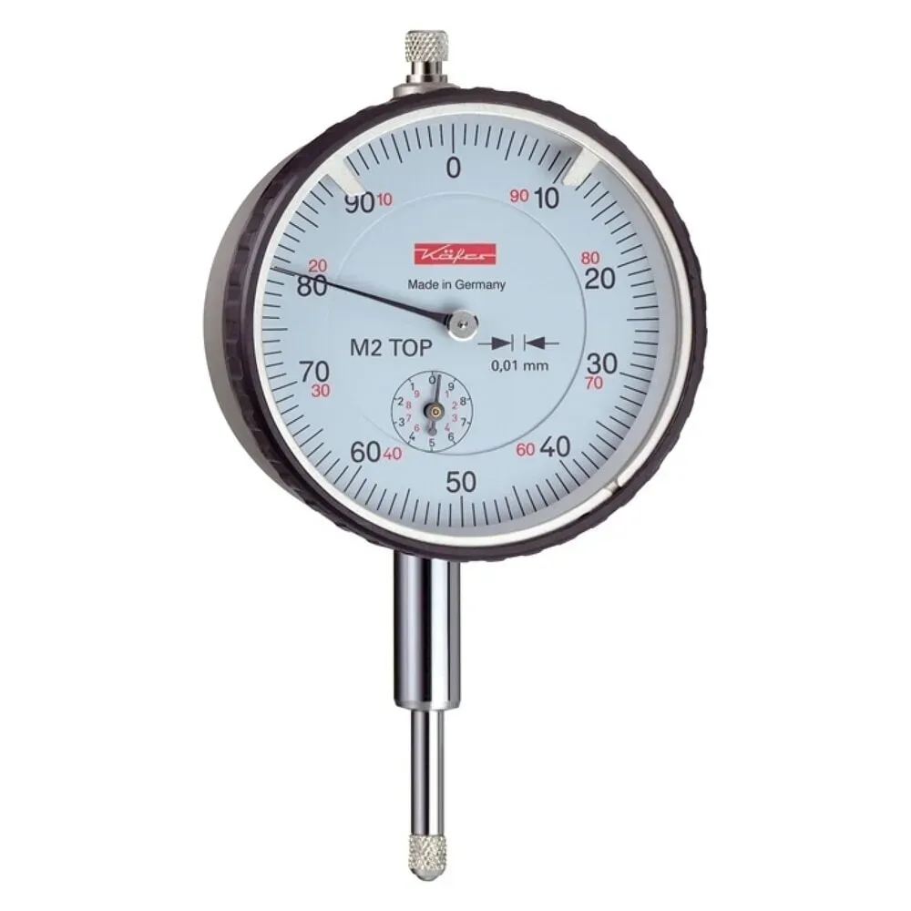 Messuhr M2 Top 10mm Abl.0,01mm KÄFER