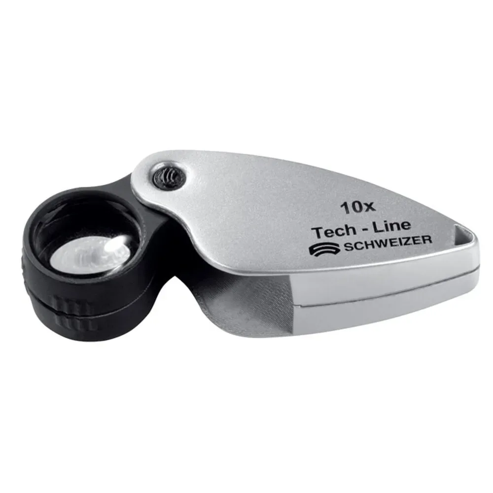 SCHWEIZER Einschlaglupe Tech-Line, Vergrösserung 6x, Linsen-Ø 22,8 mm