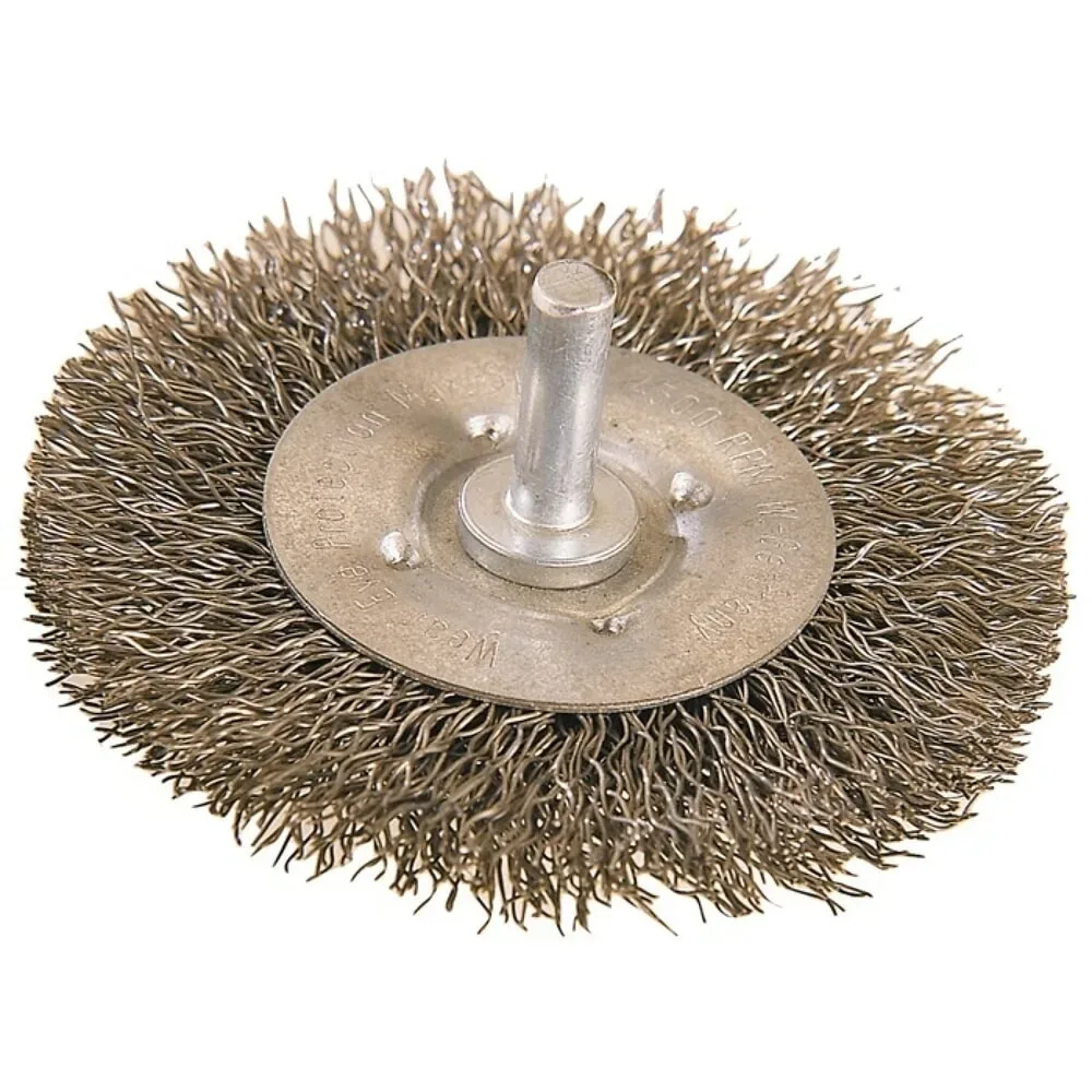 OSBORN Rundbürste, Stahl 12 mm, Ø 100 mm Drahtstärke 0,3 mm, 4500 min-¹