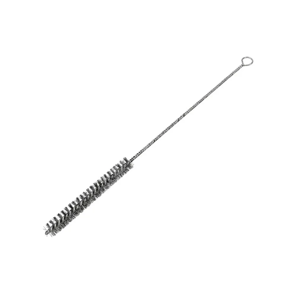 OSBORN Düsenbürste, 0,20 mm Stahl gewellt, Länge 300 mm Ø 25 mm, Besatzlänge 100 mm mit Öse