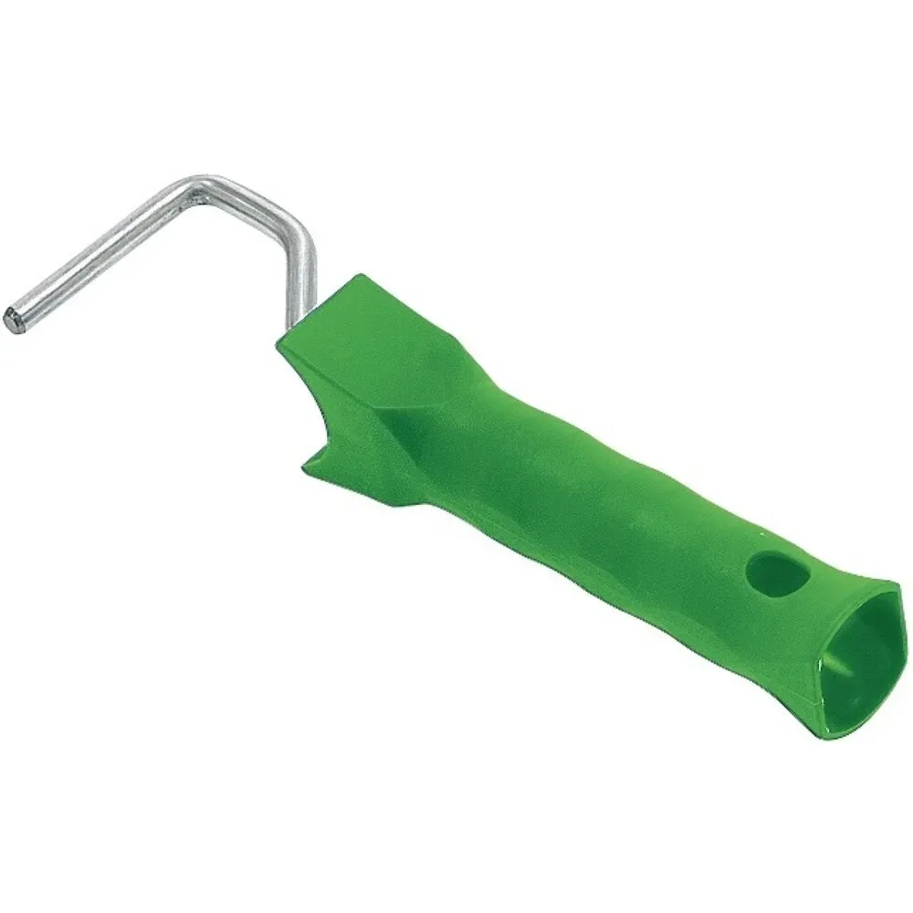 Kleinrollerbügel, für Walzen 250 mm Ø 8 mm, Länge 290 mm, verzinkt Kunststoffgriff