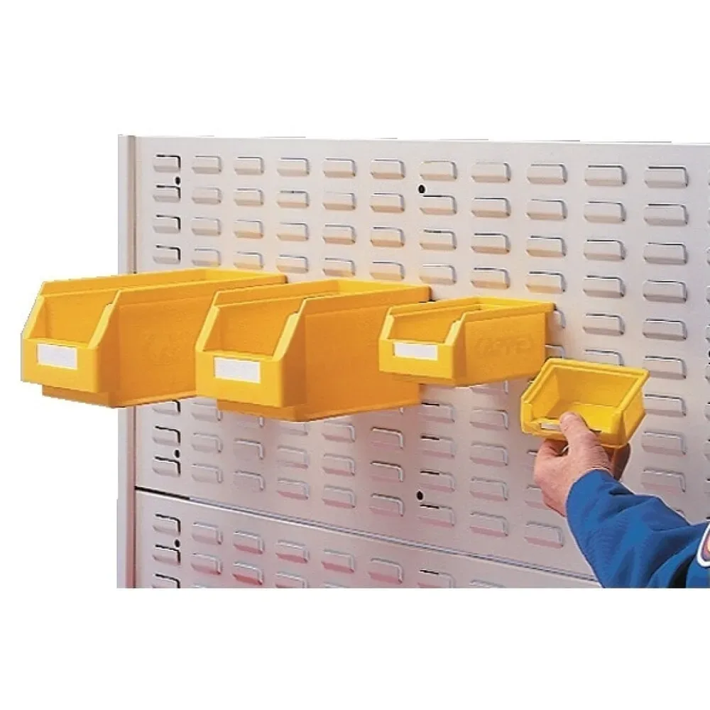 RasterPlan Schlitzplatte, lichtgrau, RAL 7035, B500xL450mm, Breitformat