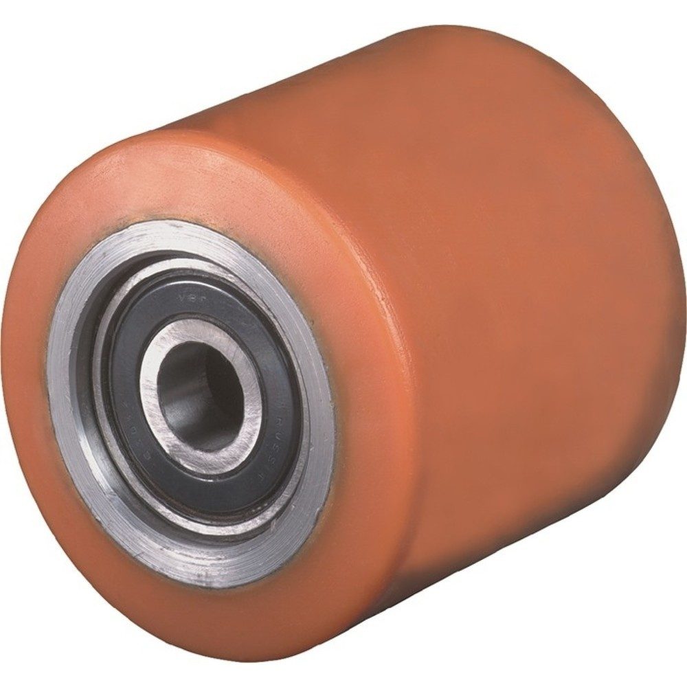 BS ROLLEN Gabelrolle, Rad-Ø 82 mm, PUR Naben-L. 90 mm Rad-B. 90 mm