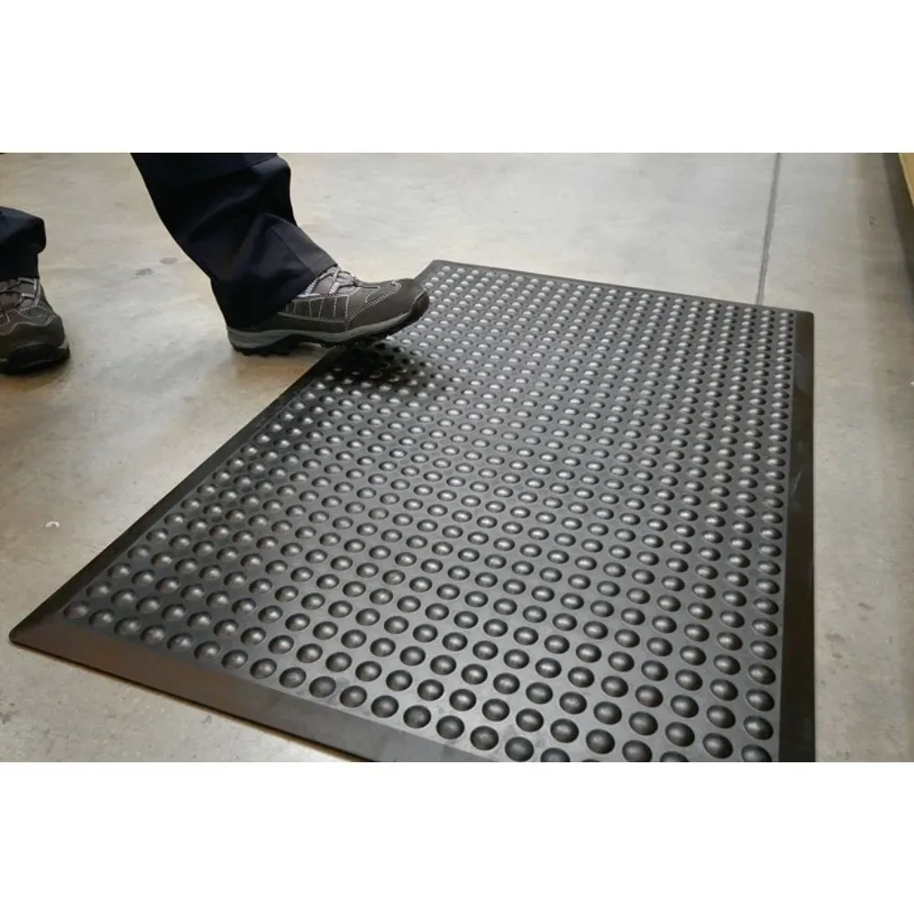 COBA Europe BF010001 BUBBLEMAT Gummimatte (L x B x H) 900 x 600 x 14 mm Schwarz