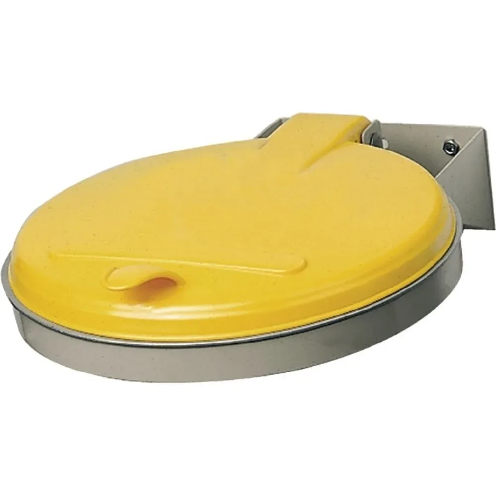 VAR® Abfallsammler, 120 l Deckel gelb (KS), B400xT510mm