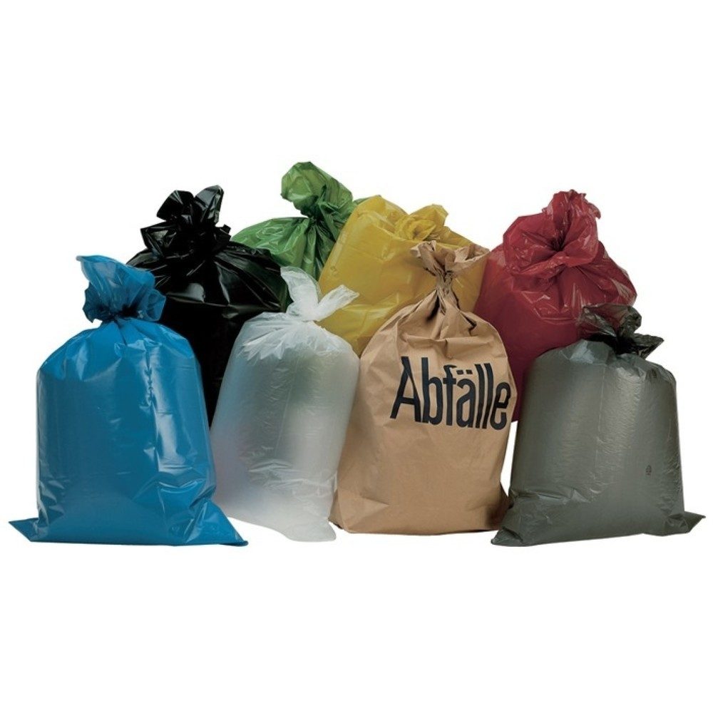 Kunststoffsack, B575xL1000mm, 70 l LD-PE transparent 50 µm, 250St./Karton
