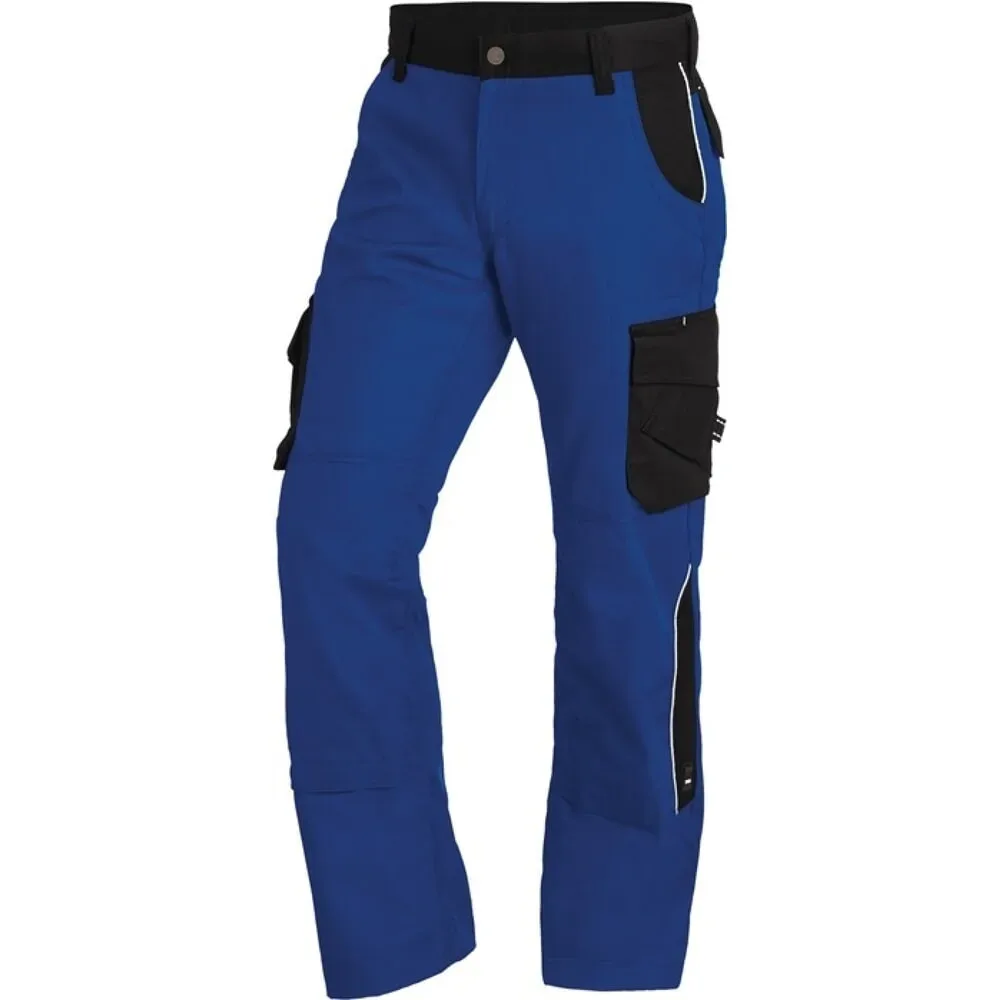 FHB Arbeitshose BRUNO Gr.56 royal/schwarz