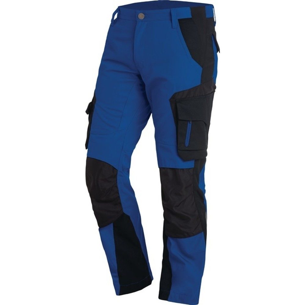 FHB Arbeitshose FLORIAN Gr.54 royal/schwarz