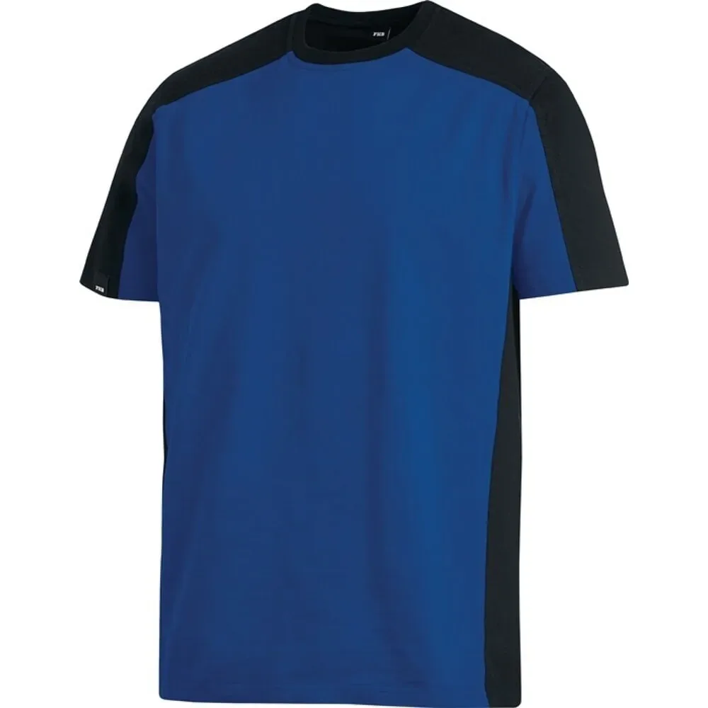 FHB T-Shirt MARC Gr.XXL royal/schwarz FHB