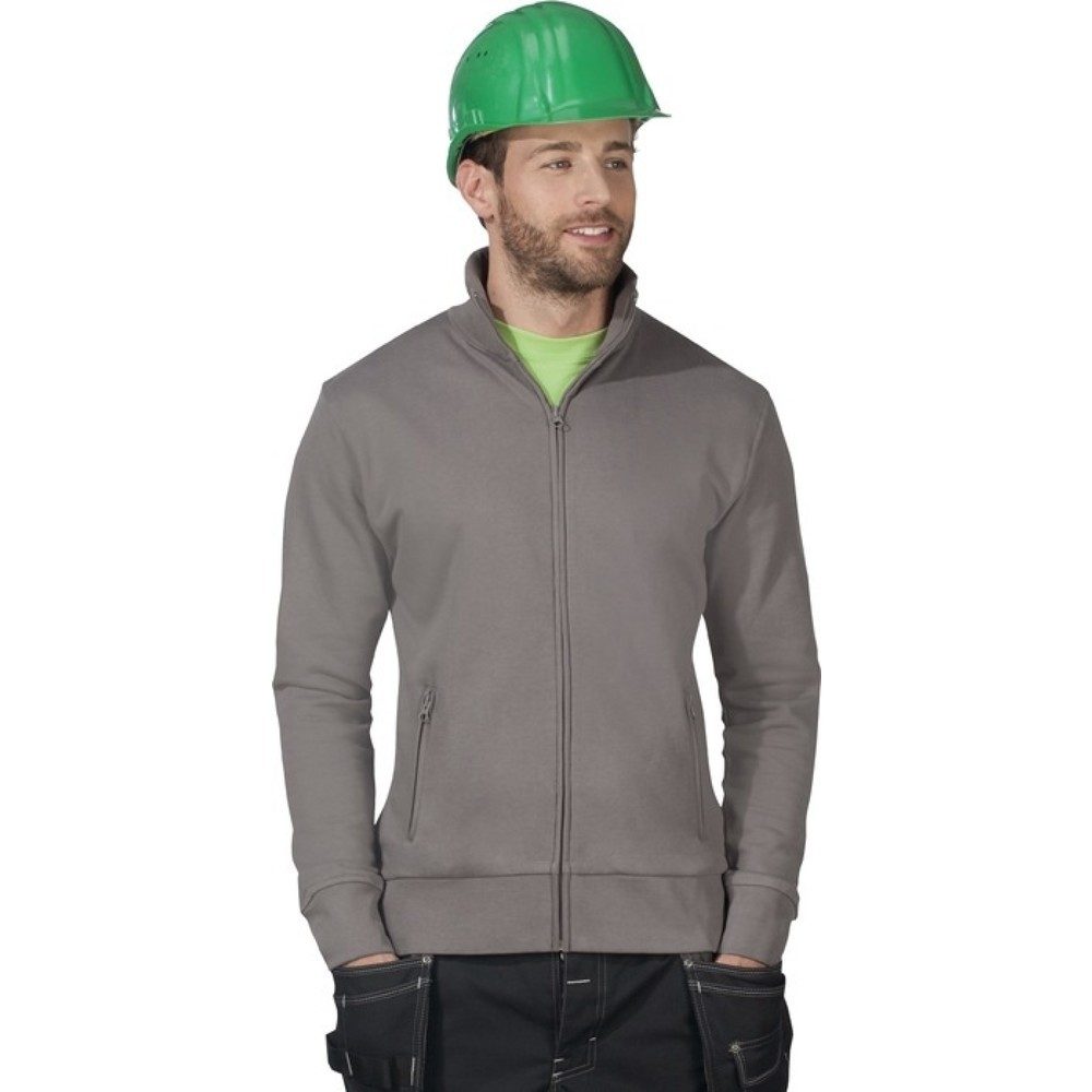 PROMODORO Men´s Sweatjacke Gr.XL steel grey