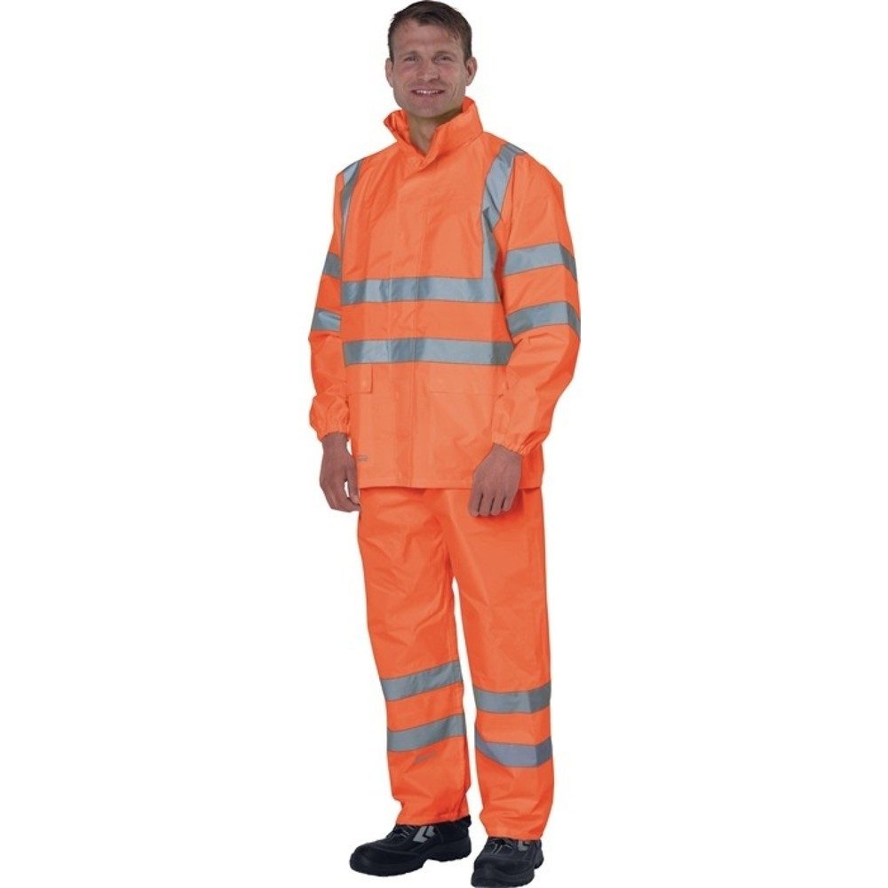 PREVENT Warnschutz-Regenjacke Gr.XXL orange