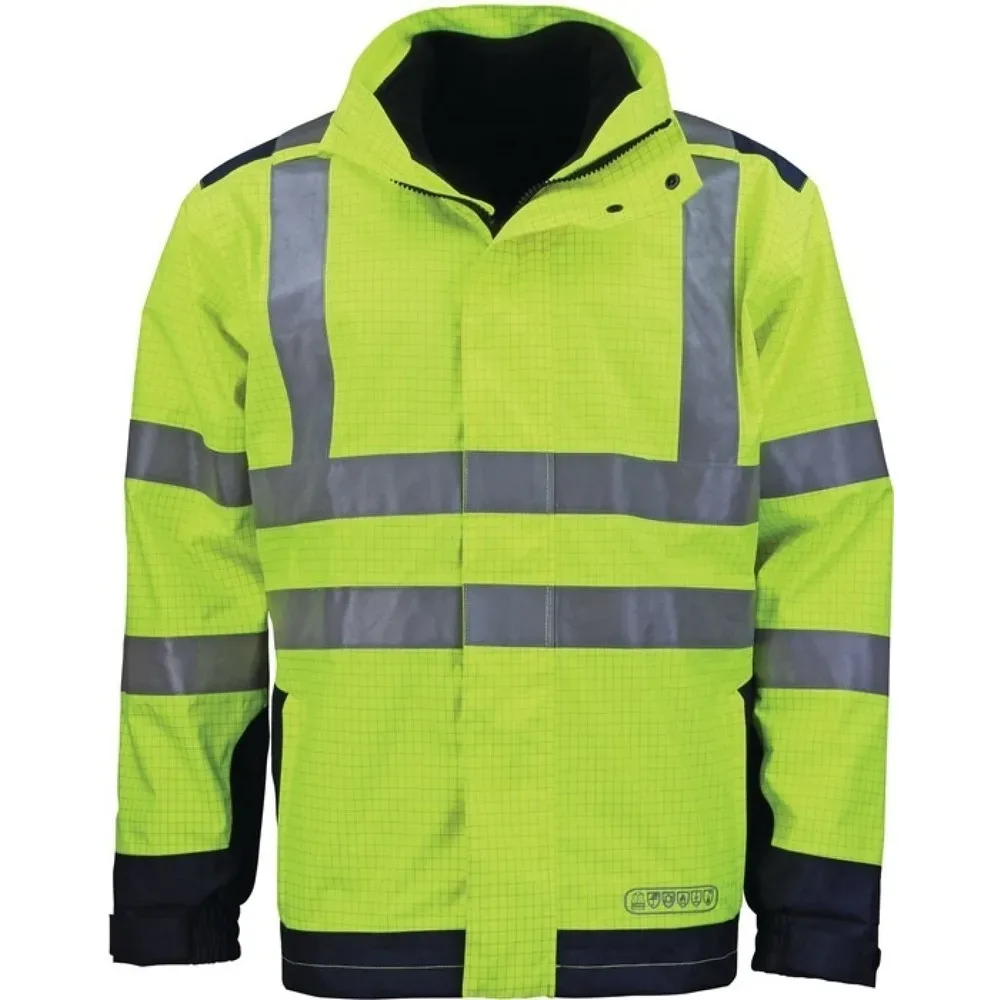 ASATEX Wetter-, Flamm- u.Warnschutzjacke Gr.M