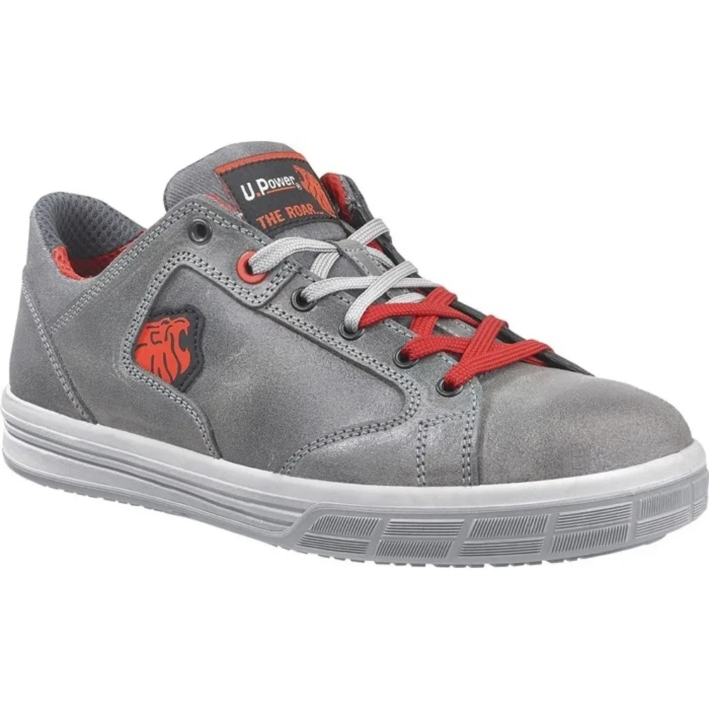 U.POWER Sicherheitsschuh Forest Gr.45 grau Leder