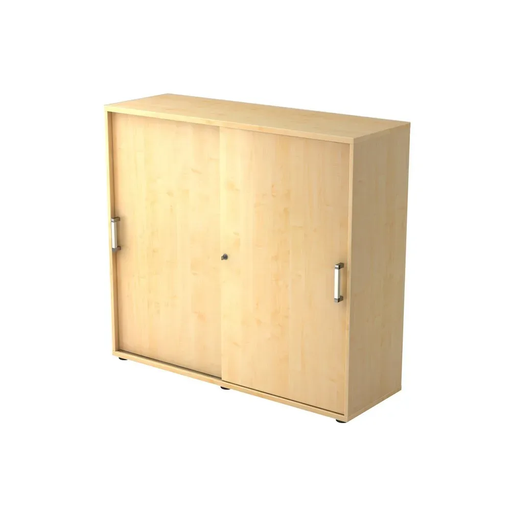 Hammerbacher Schiebetürenschrank 3FH CE Ahorn 1.200 x 400 x 1.100 mm