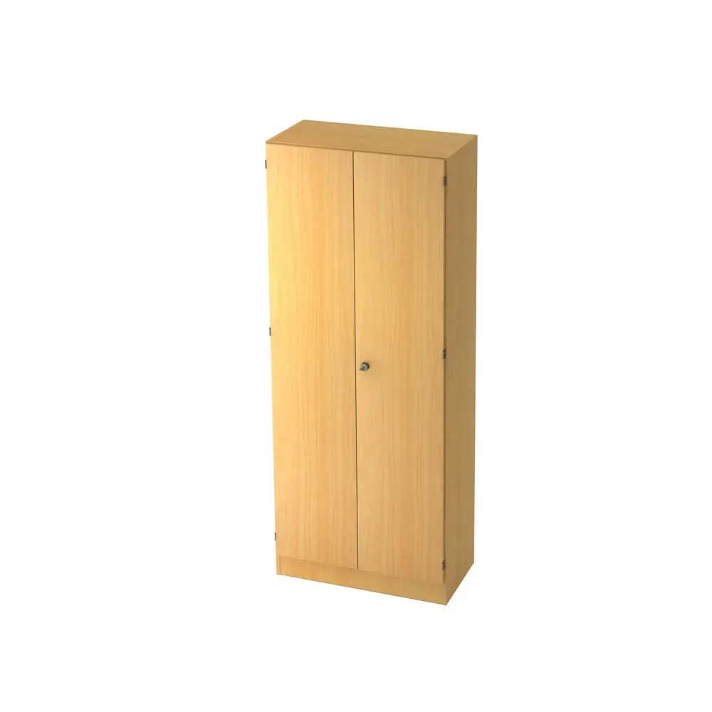 Hammerbacher Flügeltürenschrank 4 Fachböden Matrix Buche 800 x 420 x 2.004 mm