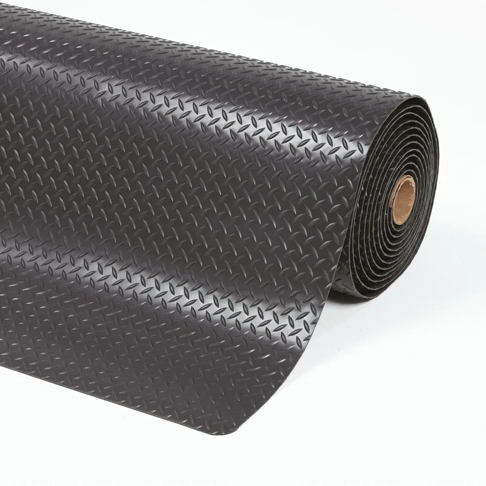 Anti-Ermüdungsmatte Cushion Trax®, pro lfd. m, PVC, schwarz, Breite 600 mm NOTRAX