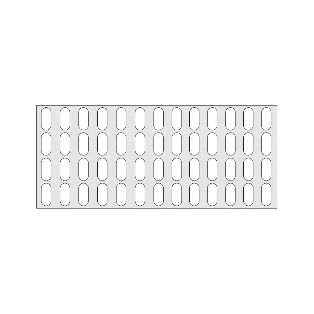Fachboden für Aluminium-Regal, Kunststoffgitter, BxT 1.350 x 580 mm