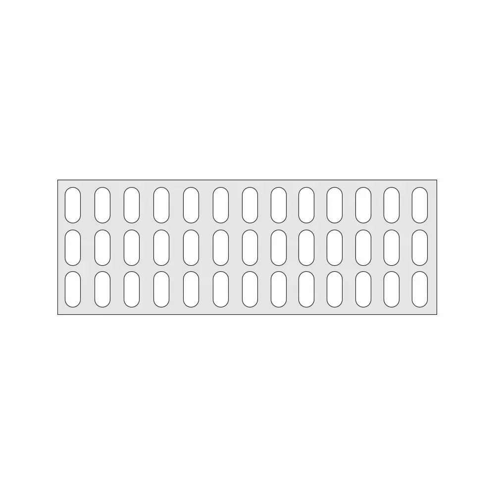 Fachboden für Aluminium-Regal, Kunststoffgitter, BxT 1.350 x 480 mm