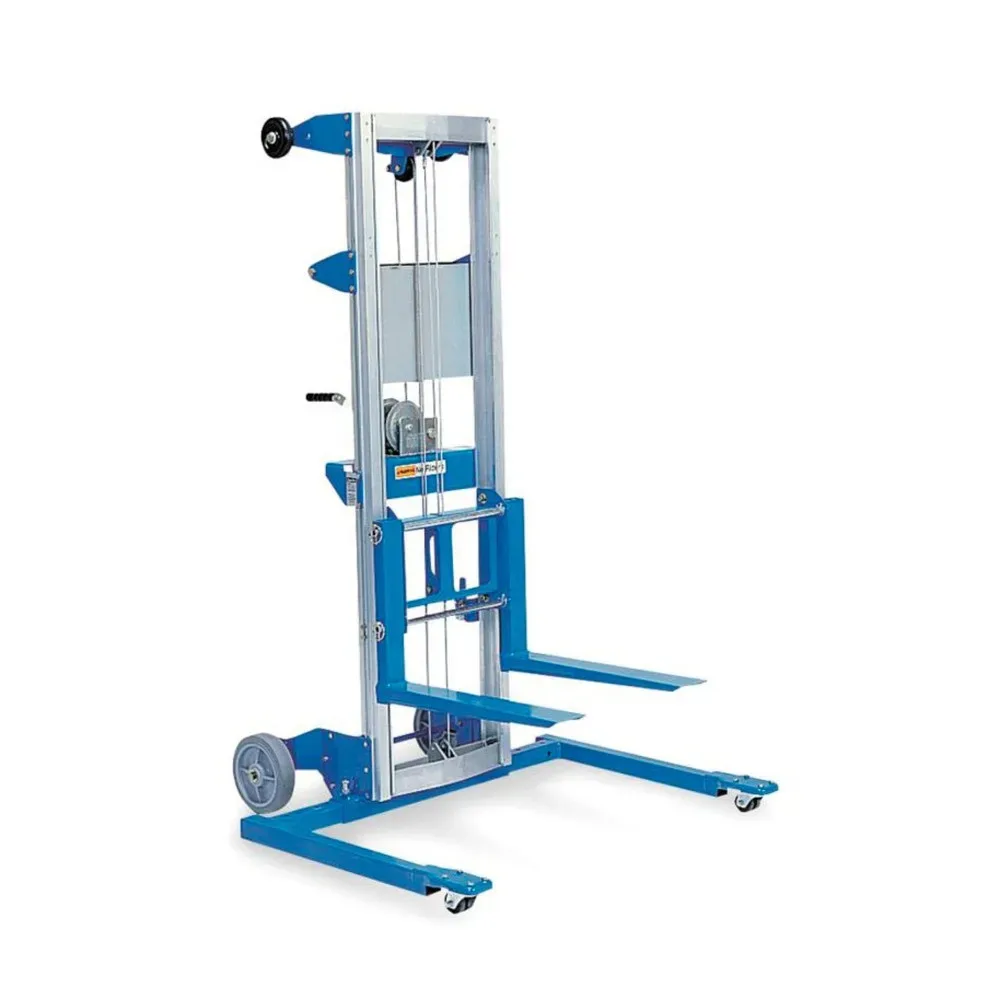 Hebelift für Material und Montagearbeiten, Hubbereich 90-3.560 mm, TK 159 kg