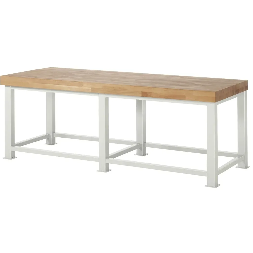 Schwerlast-Werkbank, Plattenstärke 100 mm, BxT 2500 x 900 mm RAU