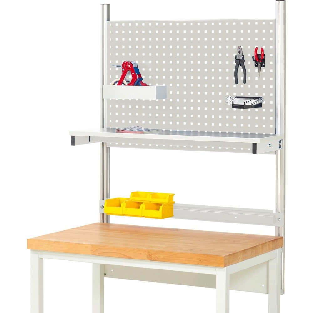System-Aufbau-Komplettset 1, für Werkbank, Breite 1000 mm RAU