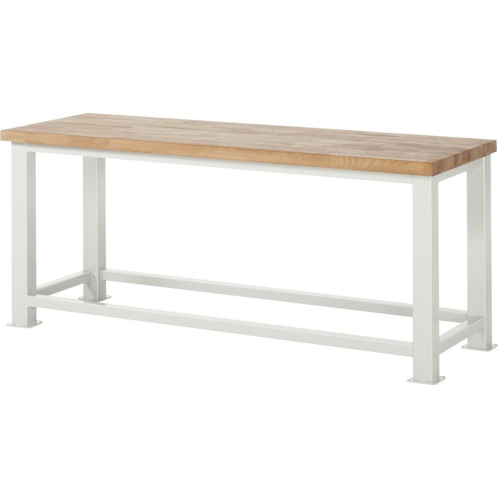 Schwerlast-Werkbank, Plattenstärke 100 mm, BxT 1250 x 700 mm RAU