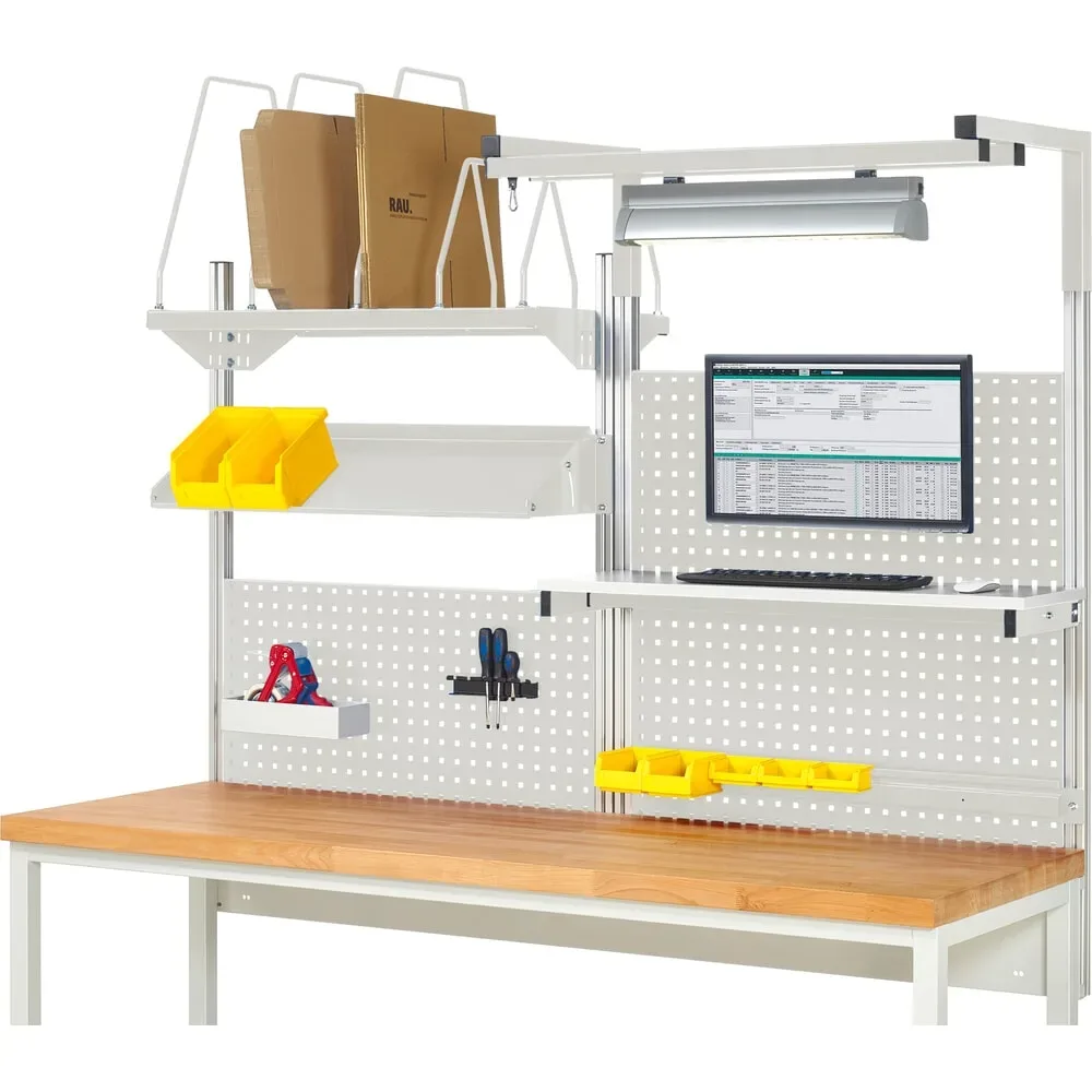 System-Aufbau-Komplettset 6, für Werkbank, Breite 2000 mm RAU