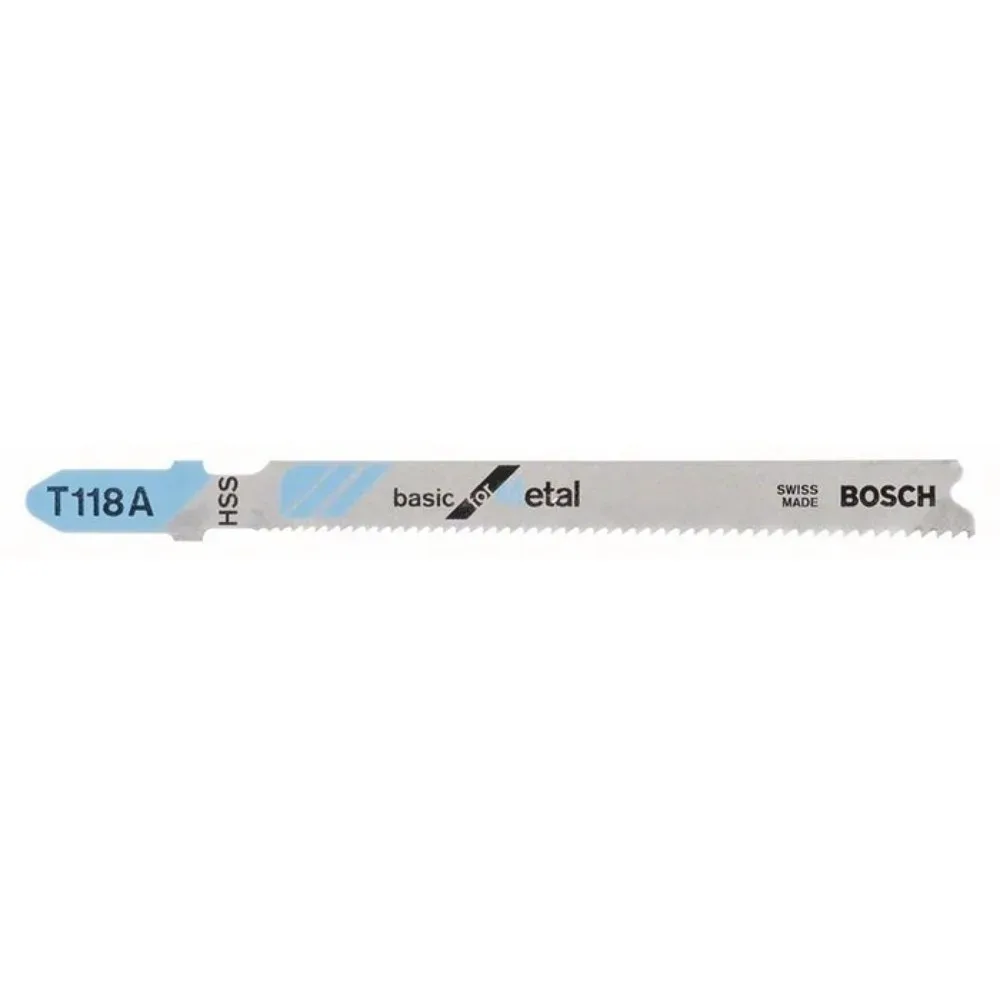 Bosch Accessories 2608631964 Stichsägeblatt T 118 A Basic for Metal, 100er-Pack 100 St.