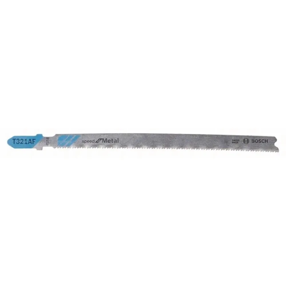 Bosch Accessories 2608636705 Stichsägeblatt T 321 AF Speed for Metal, 5er-Pack 5 St.