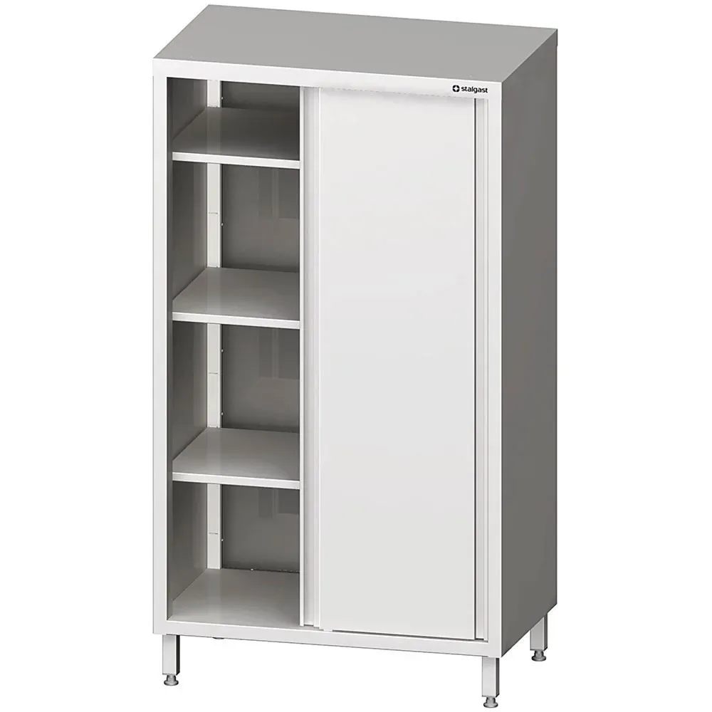 Stalgast Hochschrank mit Schiebetüren, 900x600x1800 mm, verschweisst