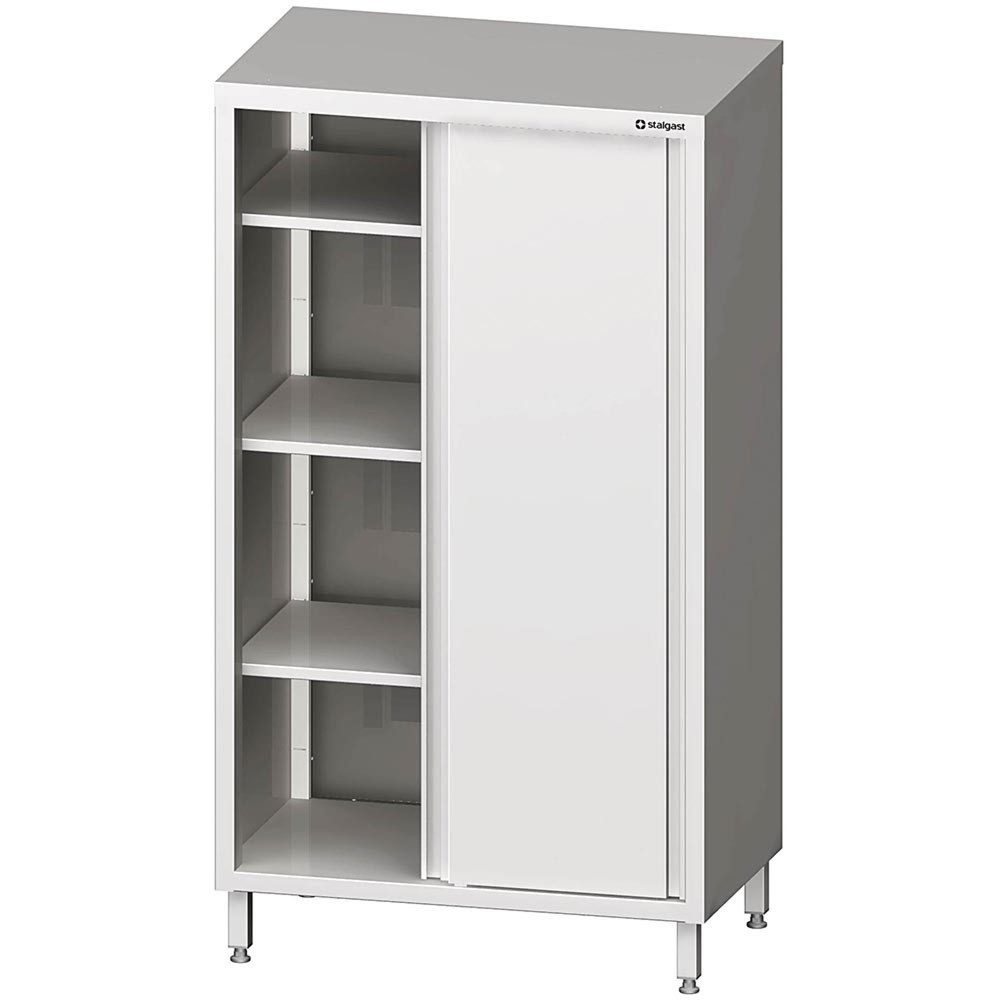Stalgast Hochschrank mit Schiebetüren, 1100x700x1800 mm, verschweisst
