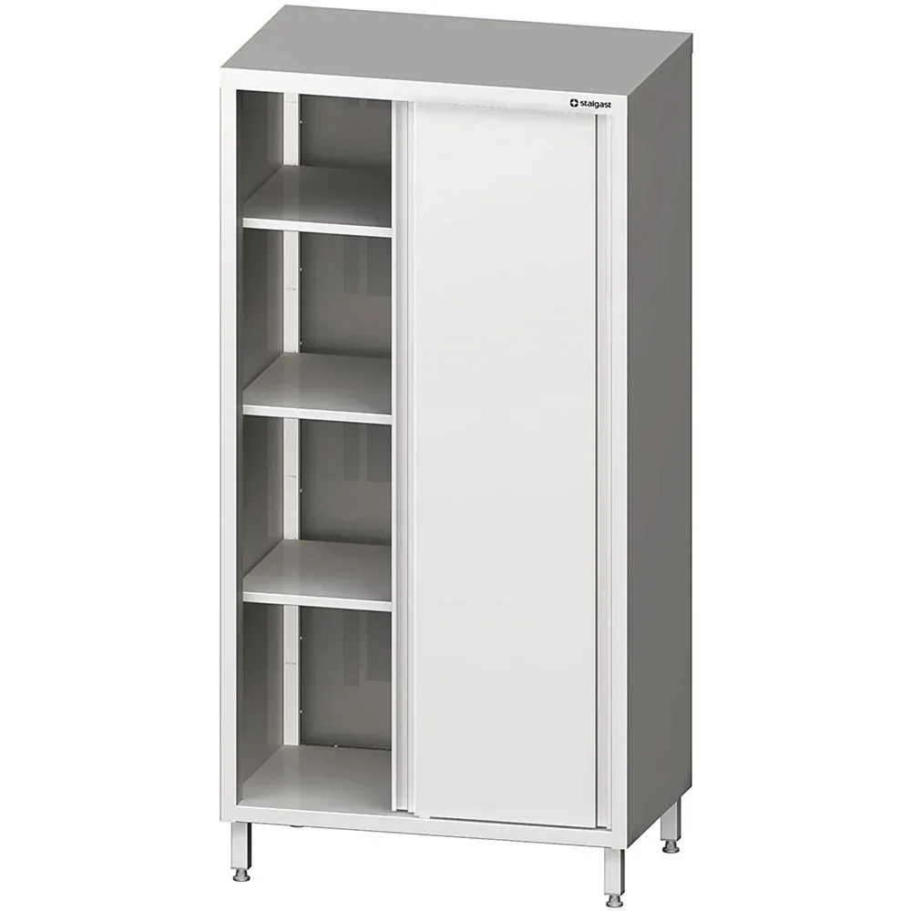 Stalgast Hochschrank mit Schiebetüren, 800x700x2000 mm, verschweisst