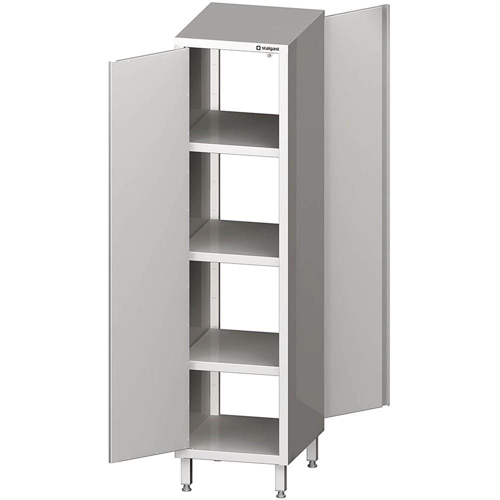 Stalgast Durchreiche-Hochschrank mit Flügeltüren, 400x700x2000 mm, verschweisst
