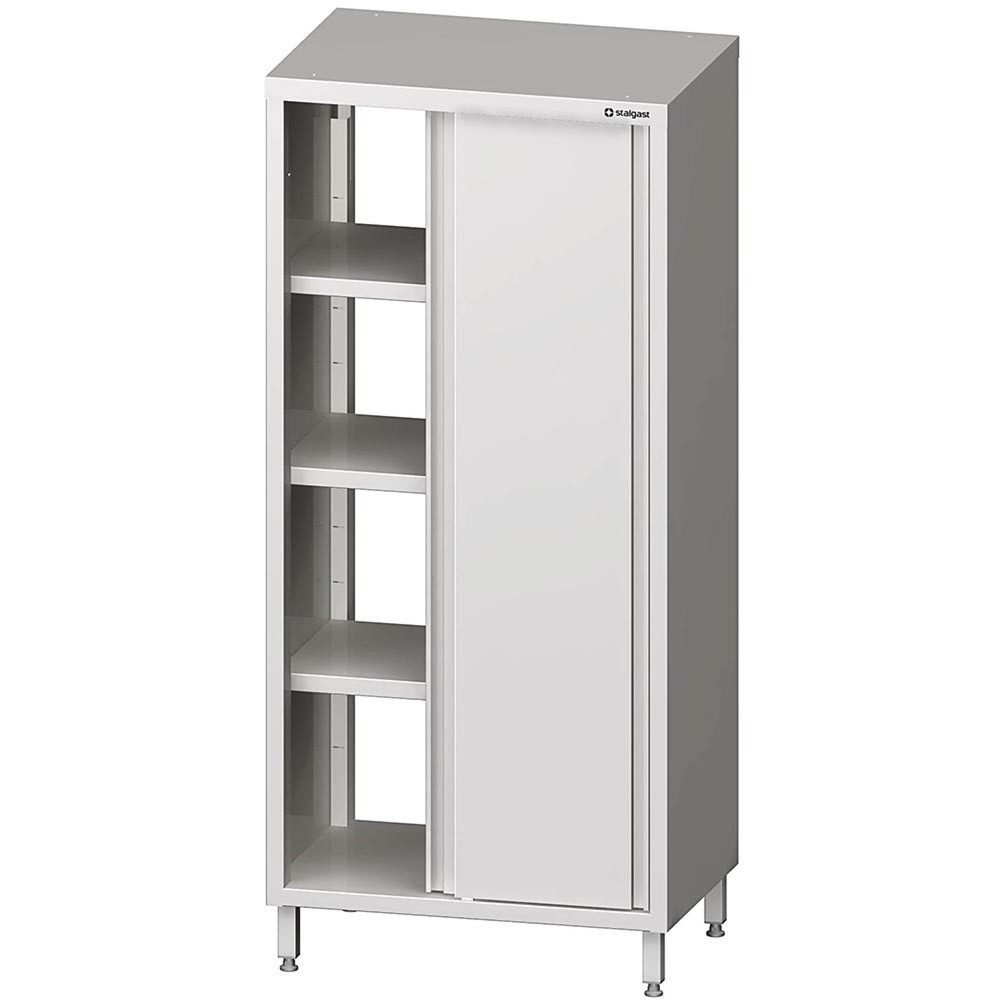 Stalgast Durchreiche-Hochschrank mit Schiebetüren, 1200x700x2000 mm, verschweisst
