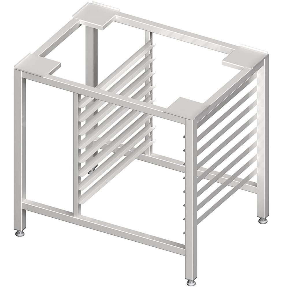 Stalgast Untergestell mit GN 1/1 Einschubschienen, 660x460x730 mm, verschweisst