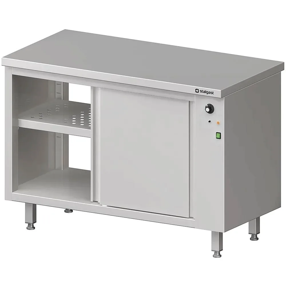 Stalgast Durchreiche-Wärmeschrank mit Schiebetüren 1500x600x850 mm