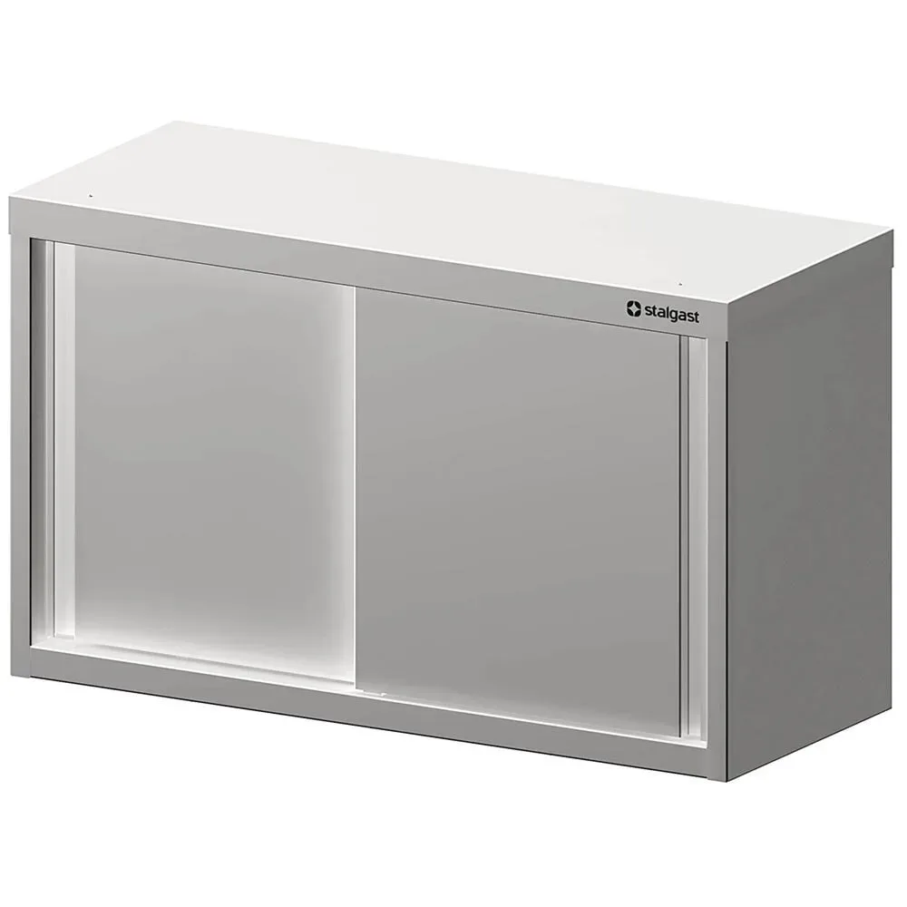 Stalgast Hängeschrank mit Schiebetüren, 1400x400x600 mm, verschweisst