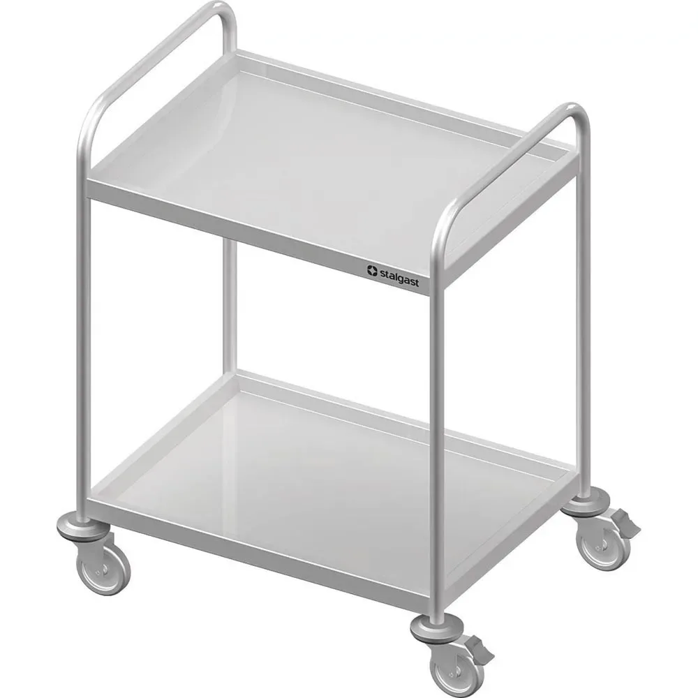 Stalgast Servierwagen mit zwei Böden, 1200x500x950 mm, verschweisst