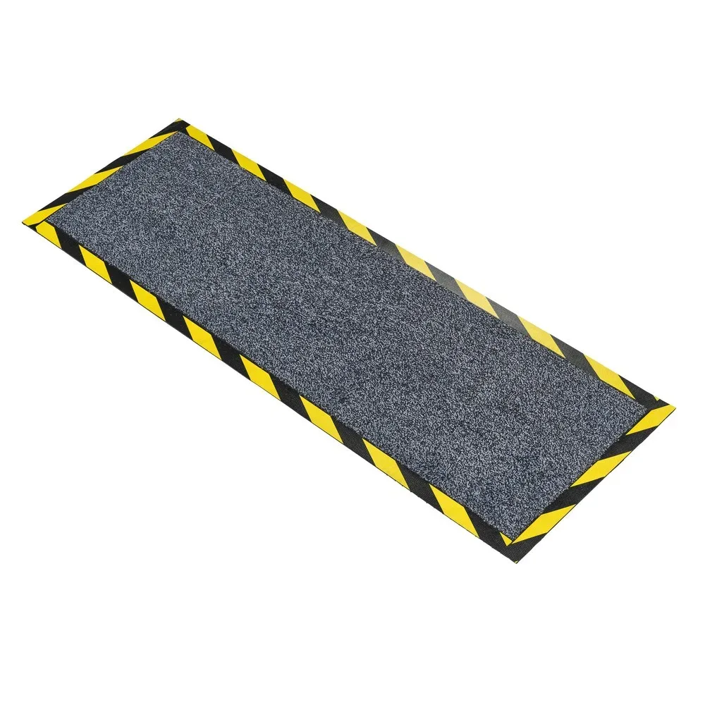 Kabelschutzmatte, LxBxH 1200 x 400 x 4 mm, schwarz / gelb COBA