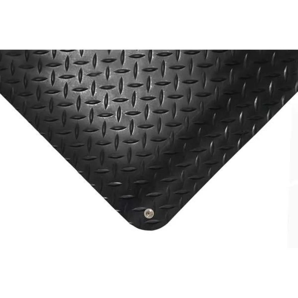 COBA Anti-Ermüdungsmatte Deckplate Anti-Static, BxL 1.200 mm x 18,3 m, schwarz