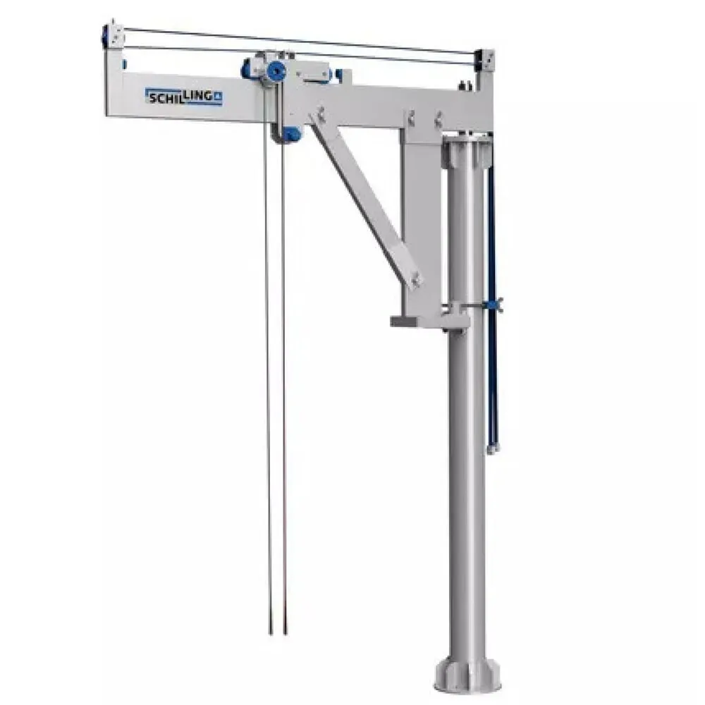 SCHILLING Alu-Schwenkkran, Einhängepunkt 3.000 mm, Ausleger 2.000 mm, TK 500 kg
